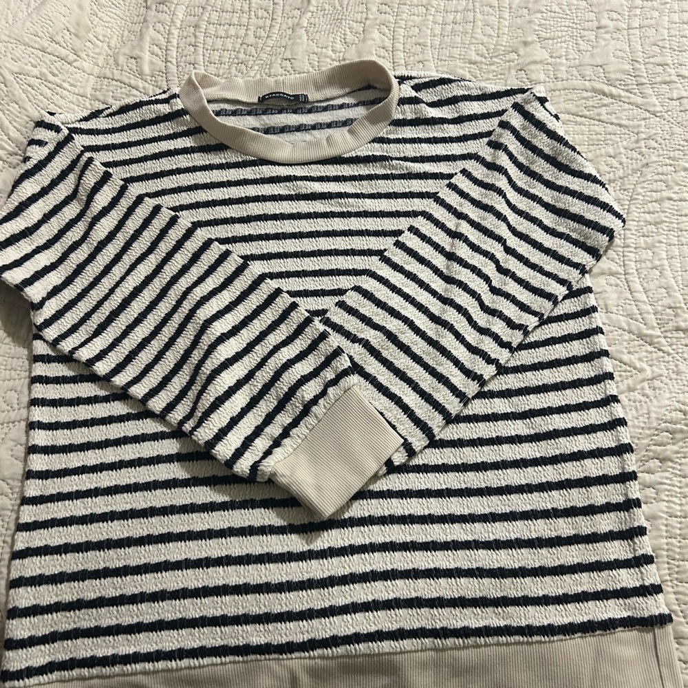 Striped Black and White Sweater